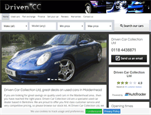 Tablet Screenshot of drivencc.co.uk